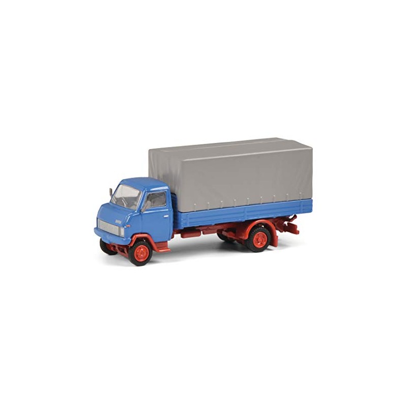 Schuco 452648900 1:87 Scale Heart Hanomag F55 Model Car Blue