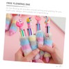 Ciieeo Fluffy Pens 4pcs Pen Set Ballpoint Pens Cute Boys