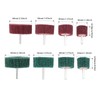 10 Pc Mounted Fiber Mop Polishing Brush Wheel for Drill