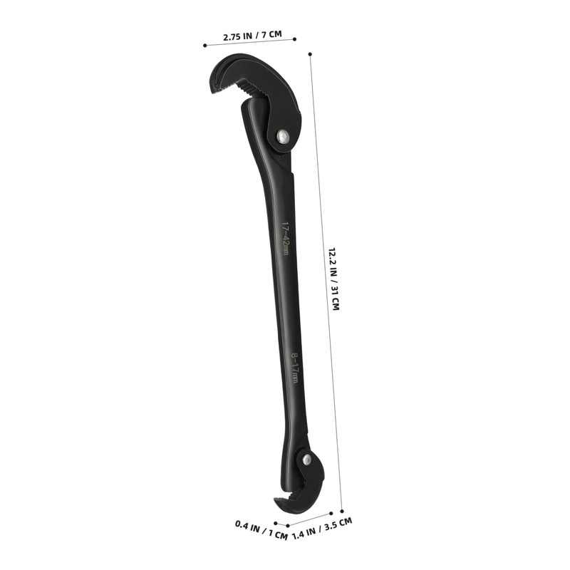 TEHAUX Adjustable Spanner Ratchet Wrench Scrench Shifting Spanner Multi-functional Tire