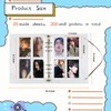 Photocard Binder A5 Kpop Photocard Holder Book, 200 Pockets Kpop