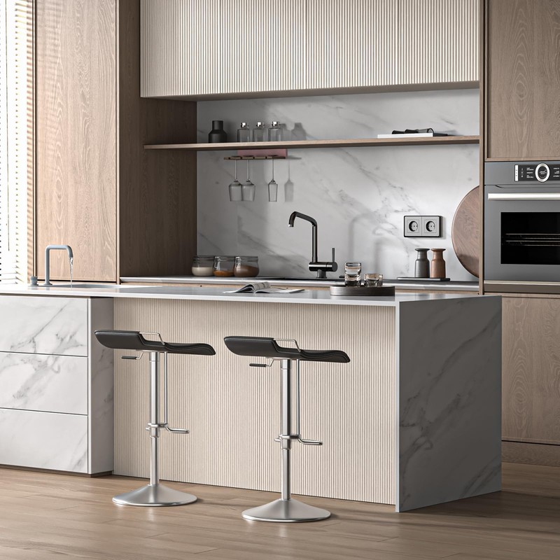 VallisCo Peel and Stick Backsplash Tiles 20 Sheets 12''x12'' PVC