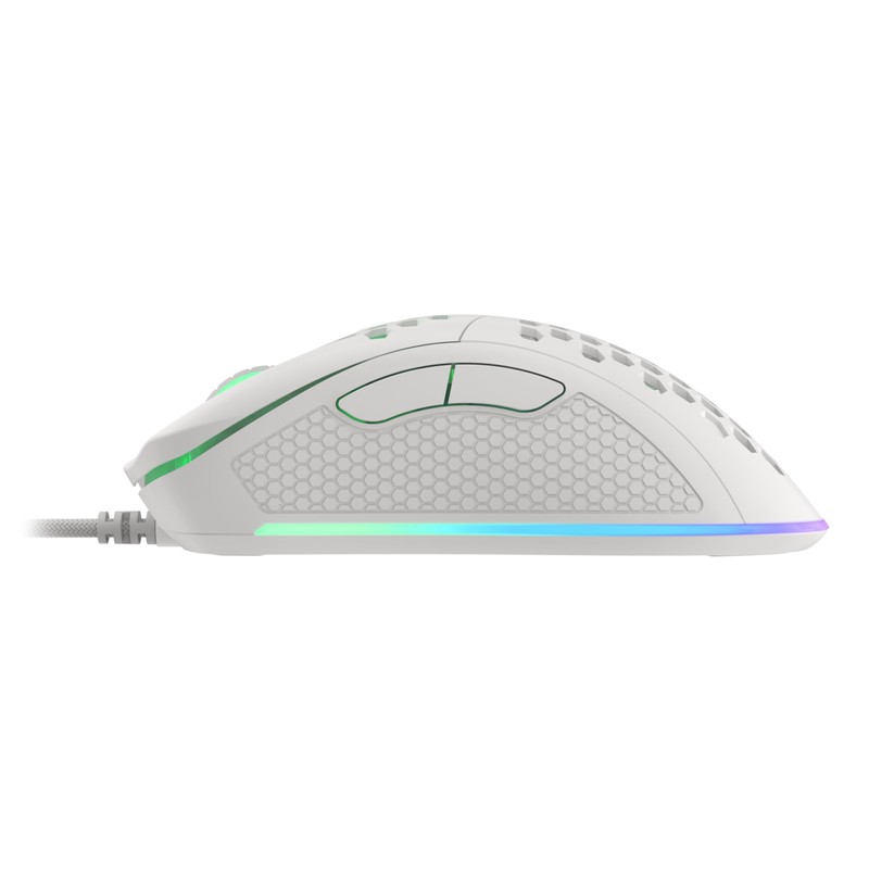 Genesis Gaming Maus KRYPTON 555 RGB kabelgebunden weiß