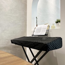 Digital Piano Cover – Keyboard Dust Covers, Waterproof Tailored Fit Piano Covers for KORG Pa1000, Pa900, Pa700 and Pa600, Premium Ebony Black Keyboard Cover in Digital Pianos for Home & Studio Use