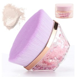 JOLYMIT Foundation Makeup Brush for Liquid Makeup, Flawless Blending Makeup Brush, Cream or Flawless Powder Cosmetics (1 Pcs/Small/Multicolor)