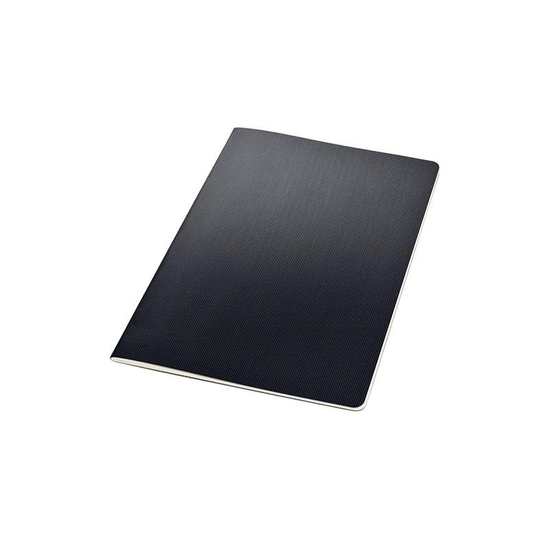 SIGEL CO860 Journal, approx. A4, squaRed, softcover, Black - Conceptum
