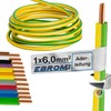 EBROM Grounding Cable Core Cable Rigid H07V-U 6 mm² (1