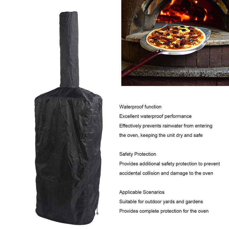 Pizza Oven Cover Waterproof Dustproof UV Protection Weather Resistance BBQ