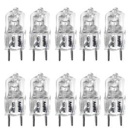 (10)-Bulbs Anyray Compatible Light Bulb G8 120V 20 Watts for Microwave WB25X10026 JVM7195SFSS