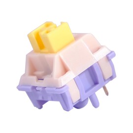 KPREPUBLIC MMD Princess Switch V3 Box LinearRGB SMD 5pin 48g 53.5g 62g 46.5g for Mechanical Keyboard POM PTFE PC HiFi Factory Pre Lubed (Pr V3 Tactile 62g Switch x90)