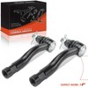 A-Premium 2 x Front Outer Tie Rod Ends, Compatible with