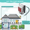 Landhoow 16V 10VA Doorbell Transformer with Built in Fuse, Safe