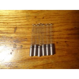 Post War 6 Lionel Motor Brushes and 6 Springs for Lionel 397 Coal Loader