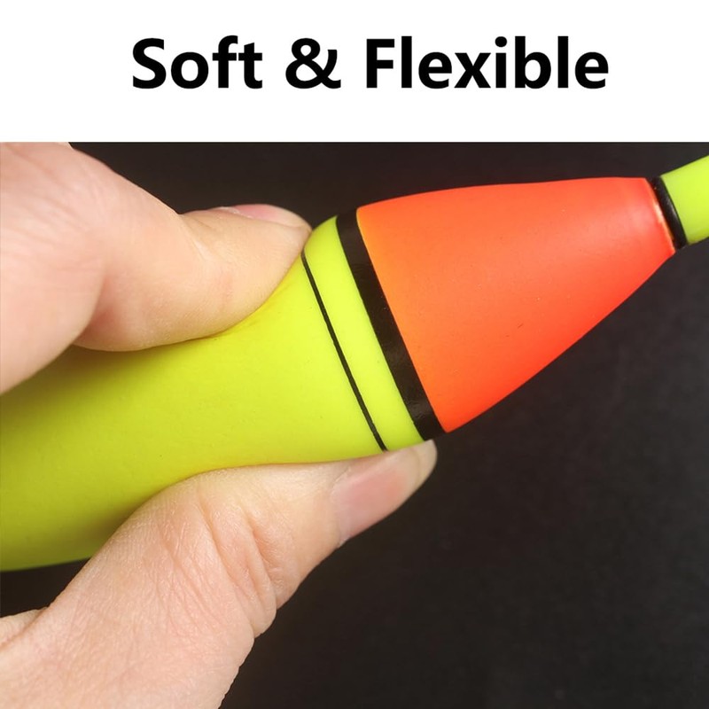 Fishing Bobbers, EVA Foam Night Fishing Float Luminous Glowing Bobbers