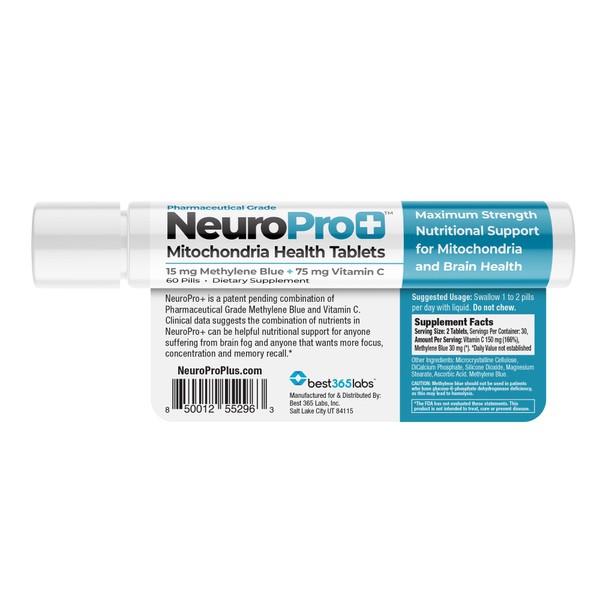 Best 365 Labs NeuroPro+ - Methylene Blue and C Complex