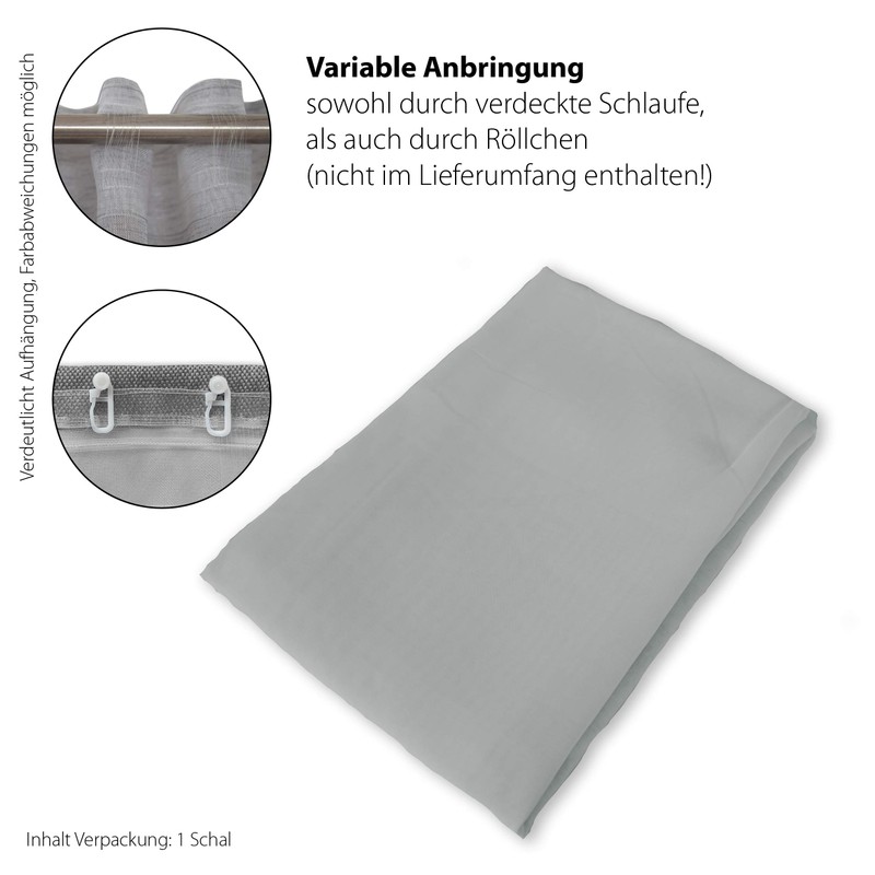 Homing Transparent curtain for living room, bedroom or children's room