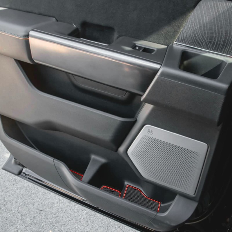 Auovo Cup Holder Insert Liners for Ford F150 Accessories 2023
