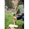 Stansport Rubber Handle Camp Axe/Hammer, Black, Silver, 13.25"" l x