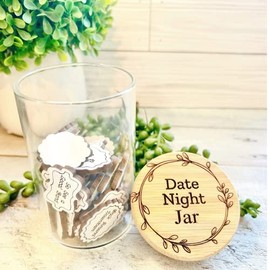 Date Jar | Date Night Jar | Date Ideas | Gifts for Her | Wedding Gifts