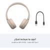 Audífonos Inalámbricos Wh-ch520 Color Beige
