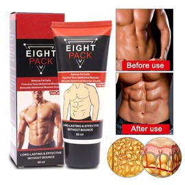 Crema abdominal, crema muscular abdominal para hombres, anticelulitis adelgazante, crema para quemar grasa, reafirmante, aumenta la fuerza muscular y quemador de grasa
