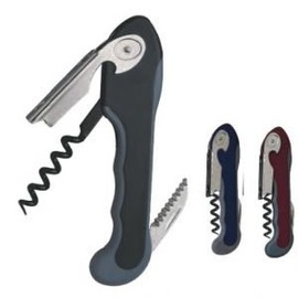 Crescendo Waiter's Corkscrew Wine Opener - Dark Blue by Franmara