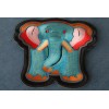 Ivamis Holly Elephant Patch Embroidered - 3x3 inch - P7467