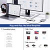 WAVLINK USB C HUB Triple Monitor, 12-in-1 Laptop Dock, Multiport