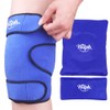 Hilph Knee Ice Pack Wrap for Injuries Reusable, Cold Compression