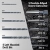 Thinkpro Bolt Extractor Kit,10PC Screw Extractor and Left Hand Drill