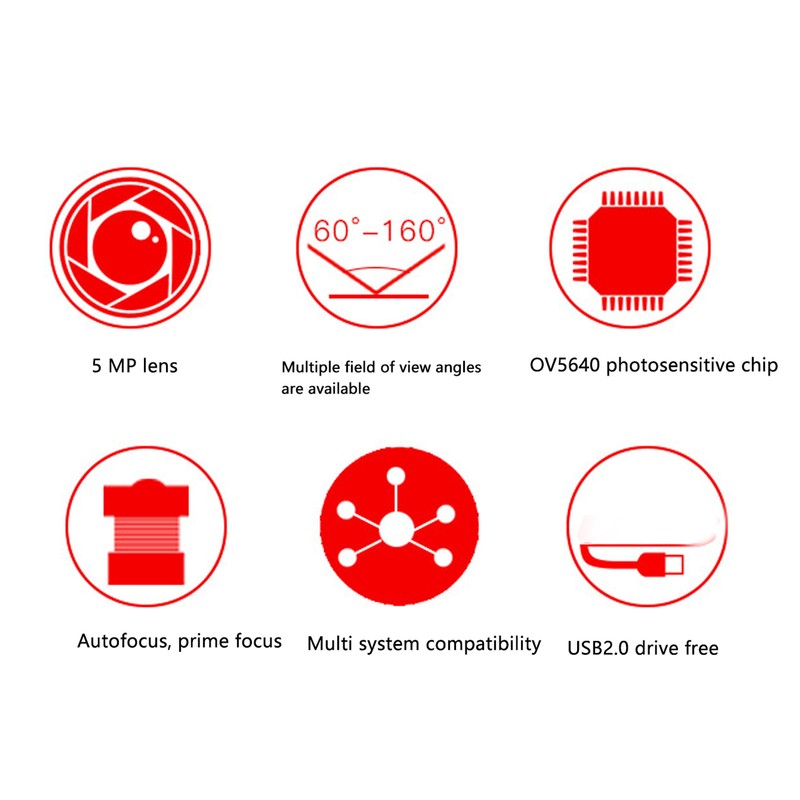 USB Camera Module 2MP Color Global Shutter 120FPS High Speed