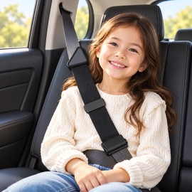 Seat Belt Shoulder Positioning Clip – Adjustable Comfort Accessory for Compatible Vehicle Belts