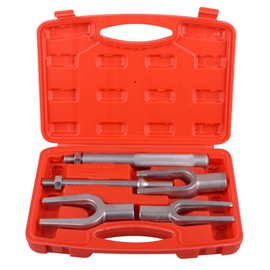 DAYUAN 5 Piece Pickle Fork Tool Set,Ball Joint Separator Pitman Arm Separator and Tie Rod Removal Tool Kit for Separating Ball Joints/Pitman Arms/Tie Rods