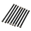 8pcs M3 Aluminum Alloy Link Rod Linkage Set for Axial