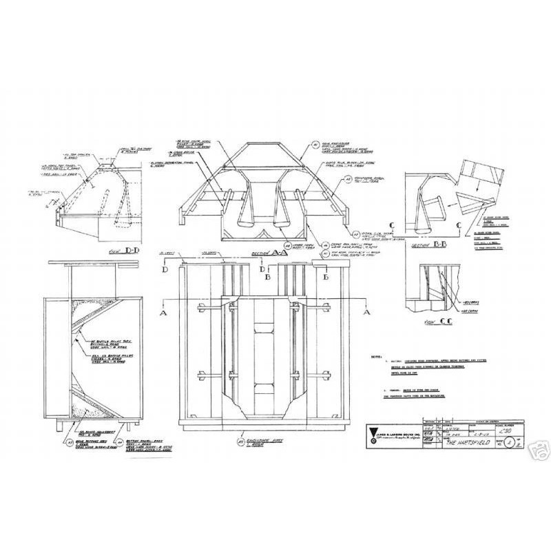 JBL Construction Plans for a JBL Hartsfield Speaker (C-30) CDROM