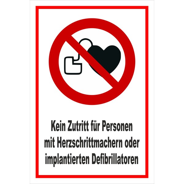 Melis Folienwerkstatt Sign - Pacemaker - 30 x 20 cm