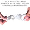 4 Pack Bottle Handles Compatible with Boon Nursh Reusable Silicone