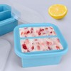 Kinggrand Kitchen 1 Cup Silicone Freezer Molds Silicone Freezer Tray