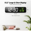 15.2" Digital Wall Clock Gym Timer with App & Remote
