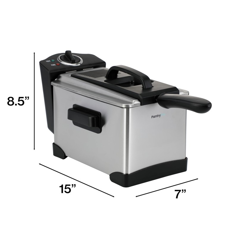 PantryPro 2 Liter / 2.1 Quart Stainless Steel Immersion Electric