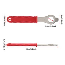 Bike Crank Extractor, Arm Remover and Bottom Bracket Remover Tool, Bike Repair Crank Remover Wrench Handle Spanner