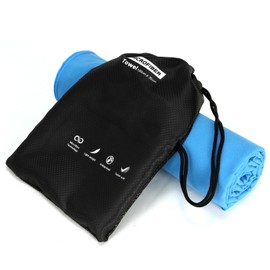 Muztaga Microfiber Beach Towel Perfect for Travel, Sports, Camping, Swimming, Yoga, Gym-Quick Dry, Sand Free, Compact, Lightweight, Absorbent