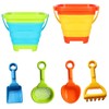 MTDASB Beach Buckets & Beach Toys for Kids,Sand Toys for
