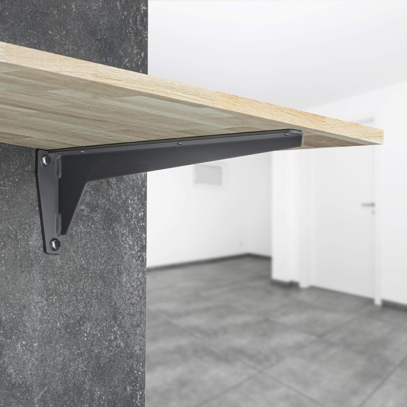 Gedotec Shelf Console Metal Heavy Duty Support Angle Shelf Brackets