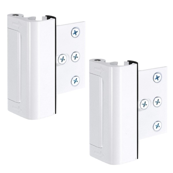 uxcell 2 Pack Home Security Door Lock, Door Reinforcement Lock