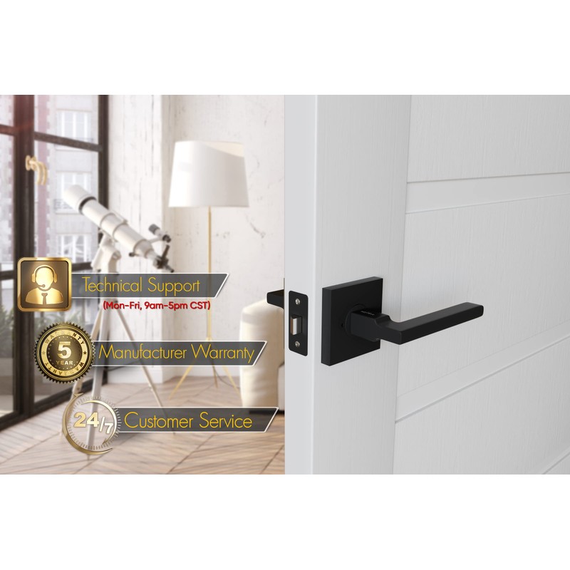 Avalon 0630 'Concord' - Modern Door Handle Lever Set in