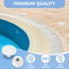 PROSOCOOL Pool Anchor Sockets Cover for Pool Ladder Railing Bases,