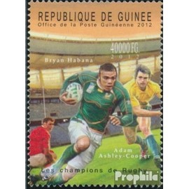 Prophila Collection Guinea 9311 (kompl. Ausgabe) postfrisch ** MNH 2012 Rugbyspieler (Briefmarken für Sammler) Ballspiele ohne Fußball (Basketball/Handball/Baseball …)