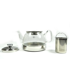 Uniware 1200ml Hop Topt Glass Kettle with Filter []