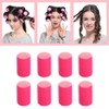 Zopseet 6 Pcs Sponge Hair Rollers Foam Curlers Tools Hairdressing
